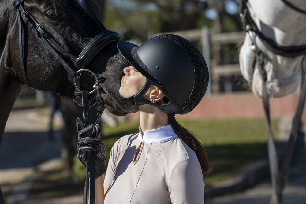 Veste équitation SHIRES Femme Taille 6 - Noire - Spectacle Classique