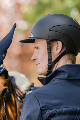 SWING H24 Chrome Ridhjälm Svart