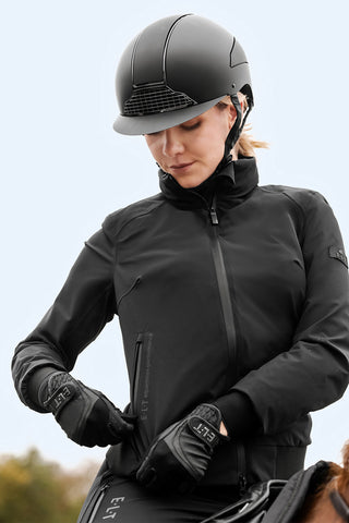 SWING H24 Chrome Ridhjälm Svart