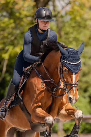 SWING H24 Lady Shine Ridhjälm Svart