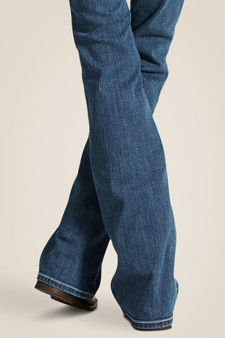 Whipstitch Rainstorm Boot Cut Jeans