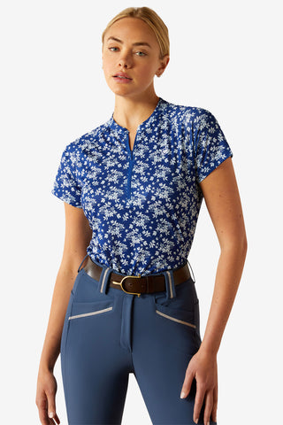 Labyrinth 1/4 T-shirt Sodalite Floral