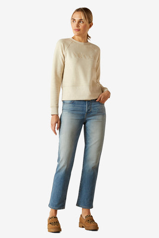 Martine Tröja Pelican Heather