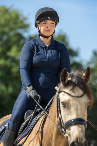 Phoenix Mips Ridhjälm Svart/Rose