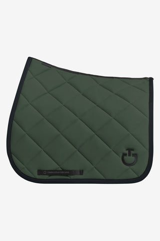 Diamond Quilt Dressyrschabrak Junglegreen/Black