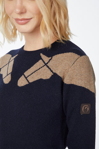 Chennai Tröja Navy/Camel