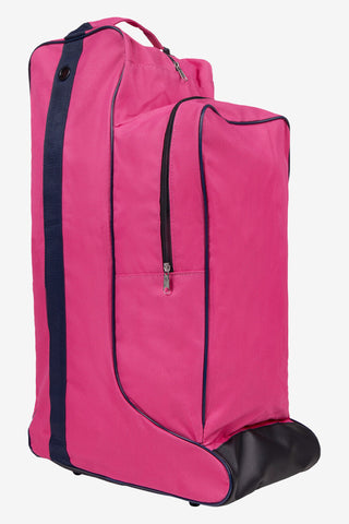 Hjälm & Stövelväska Fuchisa/Navy