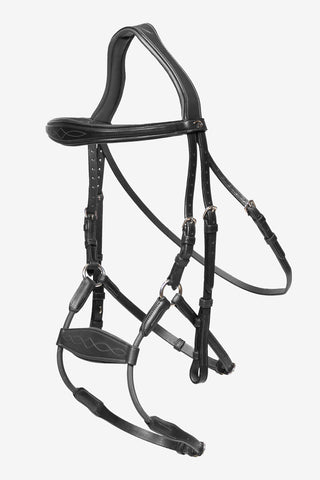 Träns Elastisk Hybrid New English Svart