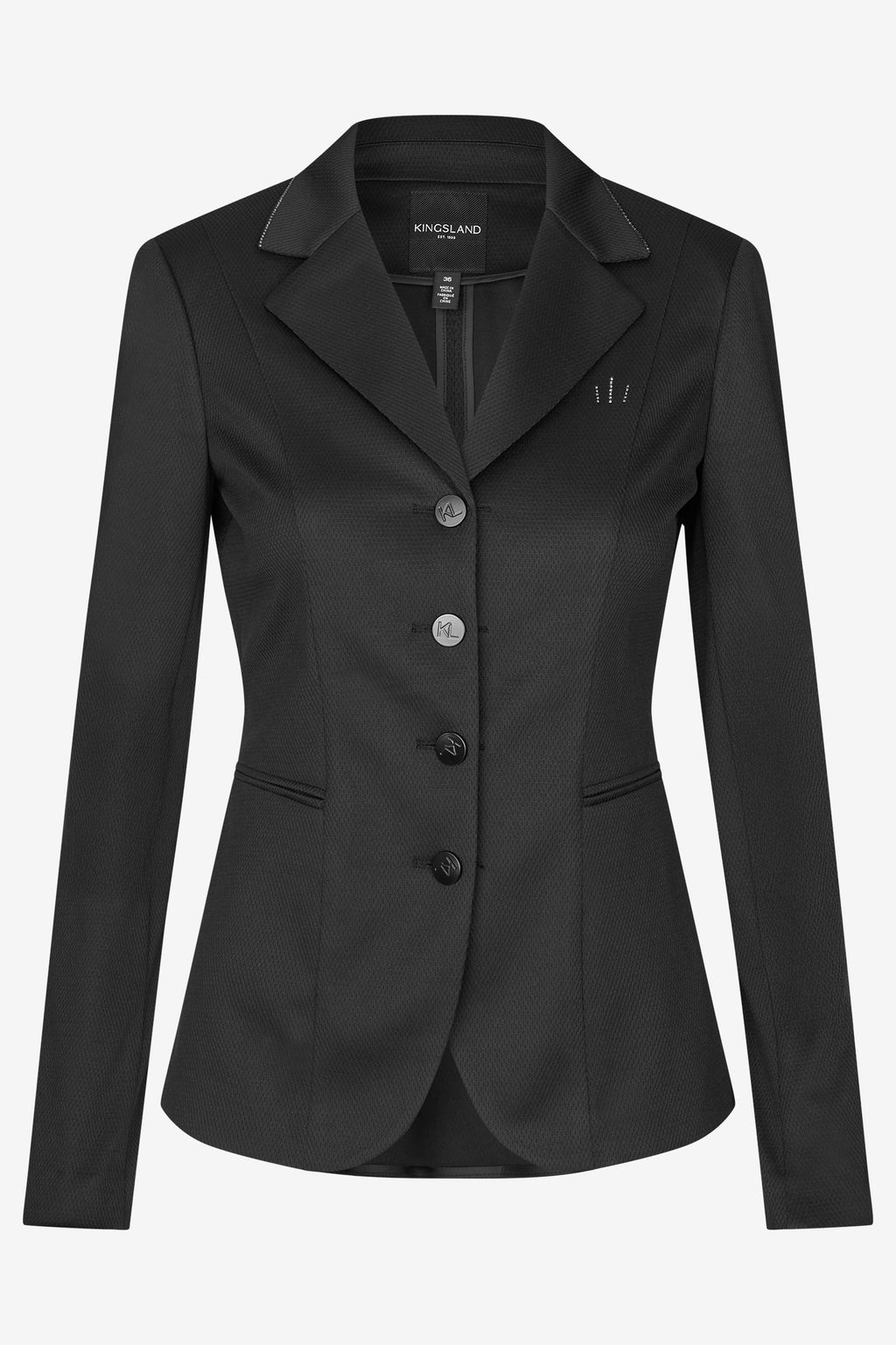 Veste De Dressage Technique Kingsland - Femme - Noir - Taille 38 - Occasion