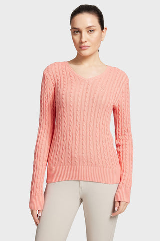 Lisa Twisted Tröja SS24 Ljusrosa