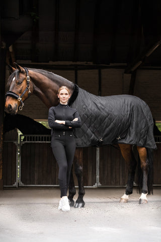 Stalltäcke Exclusive Svart