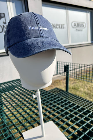 Keps Vintage Denim Best Mom