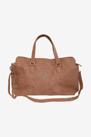 Grooming Deluxe Chestnut Weekend Bag