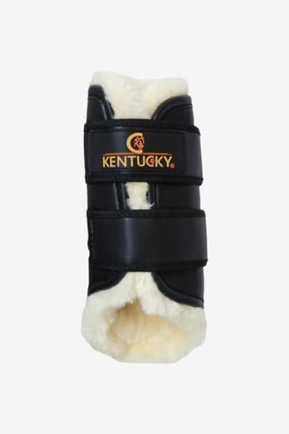 Kentucky Horsewear Turnout Damasker Läder Fram