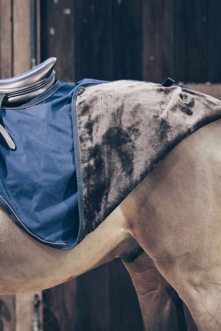 Ridtäcke All Weather Navy