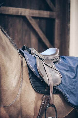 Ridtäcke All Weather Navy