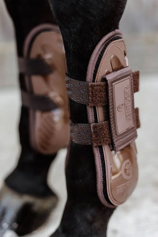 Senskydd Velcro Brun