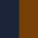 Navy/Brown