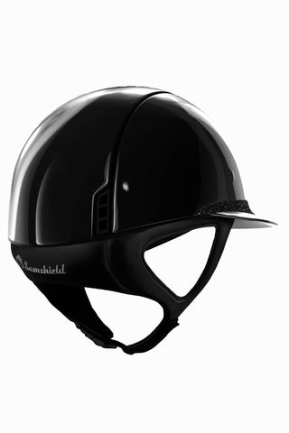 2.0 Glossy Miss Shield Frontal Band Ultra Fine Rock Matt Svart