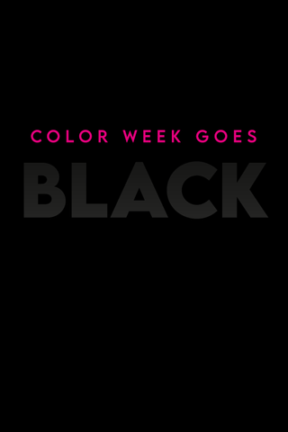 Color Week - Svart