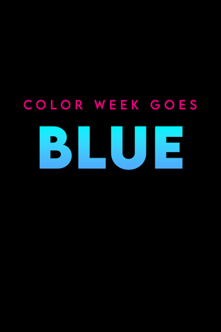 Color Week - Blå