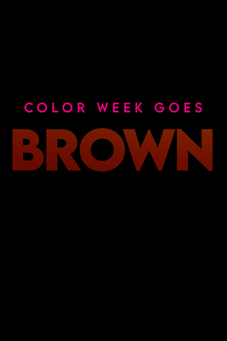 Color Week - Brun