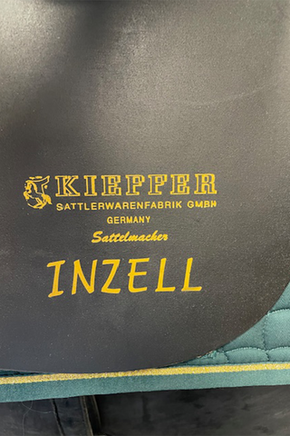 Demo zadel KIEFFER INZELL DRESSUUR 17" ZWART