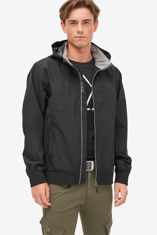 Galaxy Light Jacke Unisex Schwarz