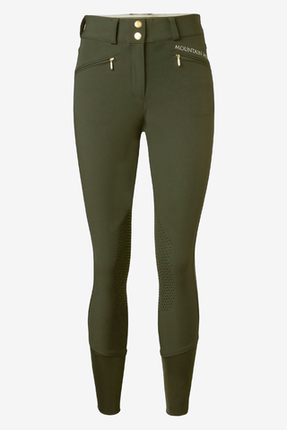 Diana Riding Breeches Knee Grip Green