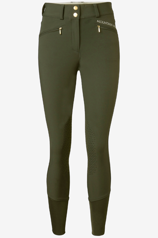 Diana Riding Breeches Knee Grip Green