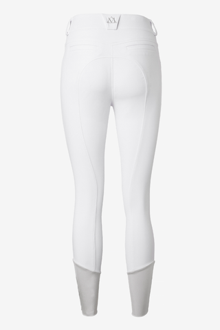Diana Riding Breeches Knee Grip White
