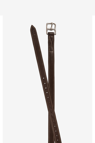 Stigläder Selected 21mm Brun