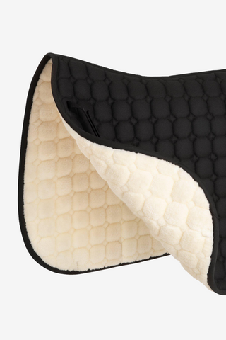 Octagon Dressyrschabrak Faux Fur Svart