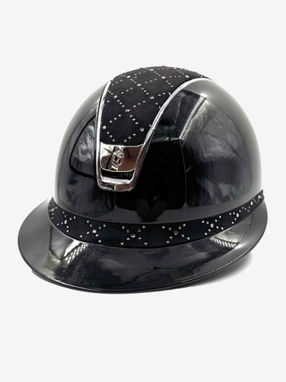 2.0 Glossy Miss Shield Lozenge Swarovski Svart