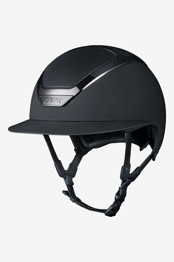 Riding Helmet Star Lady Chrome Black
