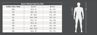 SWING P24 Pro Ryggskydd Vuxen Svart