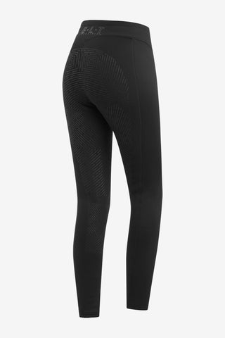 Rica Fodrade Ridtights Fullgrip Jr Svart