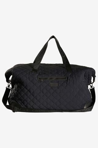 Weekend Bag Quilted Svart
