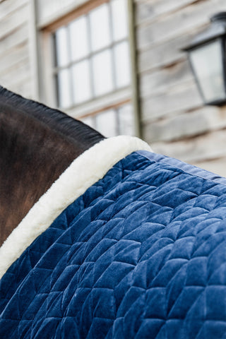 Show Rug Velvet 160g Navy
