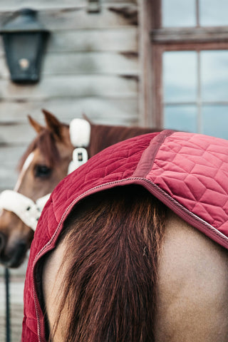 Show Rug Velvet 160g Bordeaux