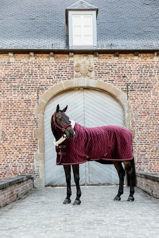 Show Rug Velvet 160g Bordeaux