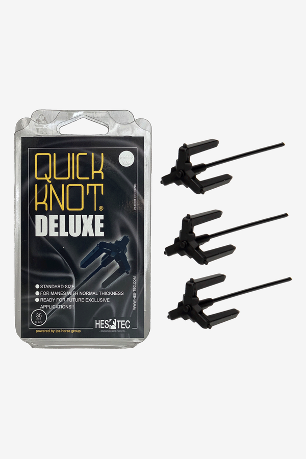 Fletningshjælp Quick Knot Deluxe Sort
