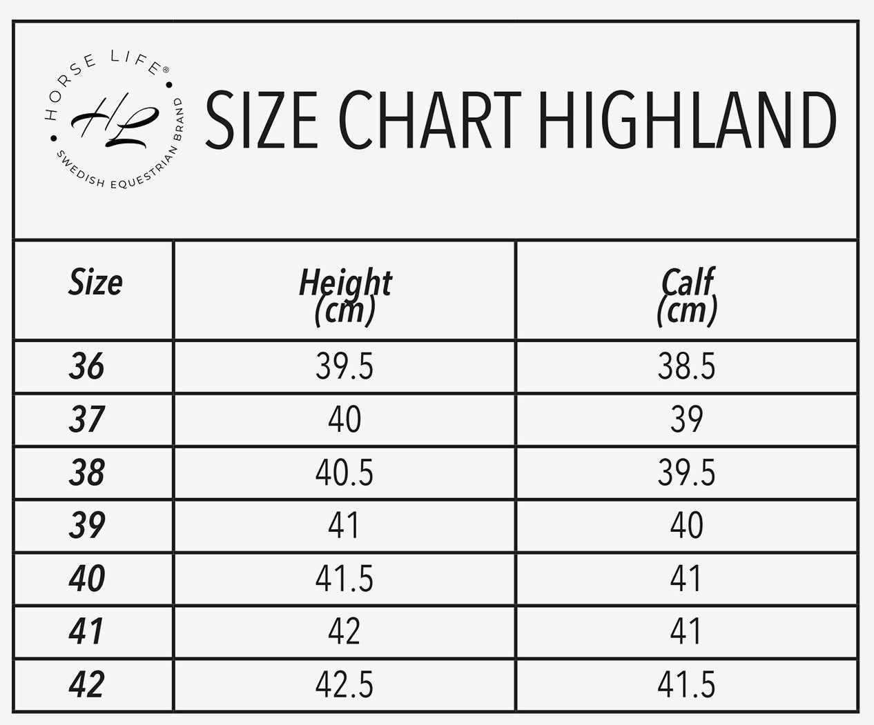 Size Guide