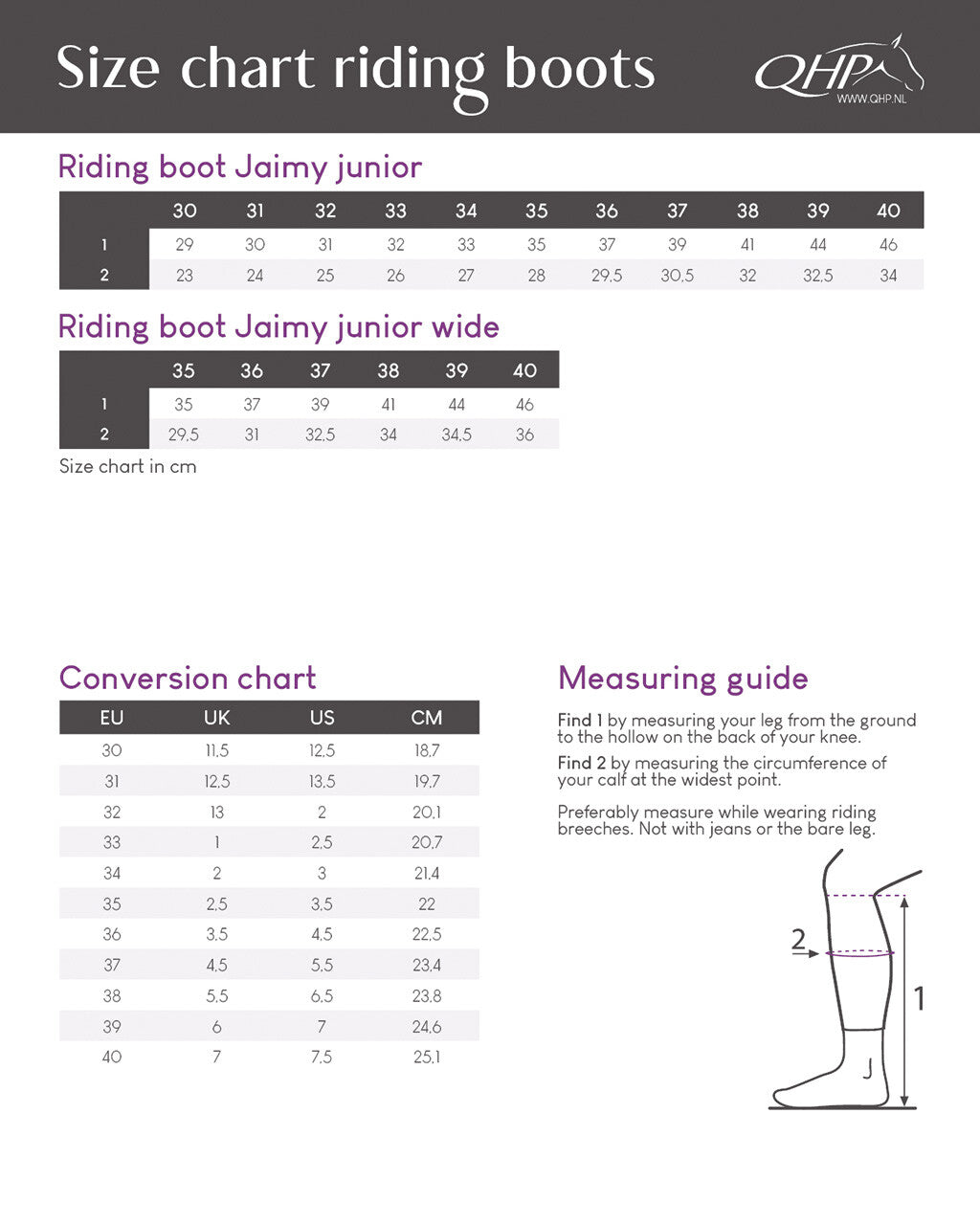 Size Guide