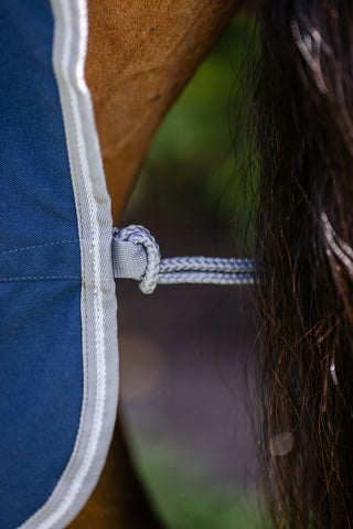 Amigo Fleecetäcke Navy/Grey/Silver