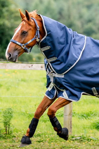 Amigo Hals 0g Navy/Grå/Silver