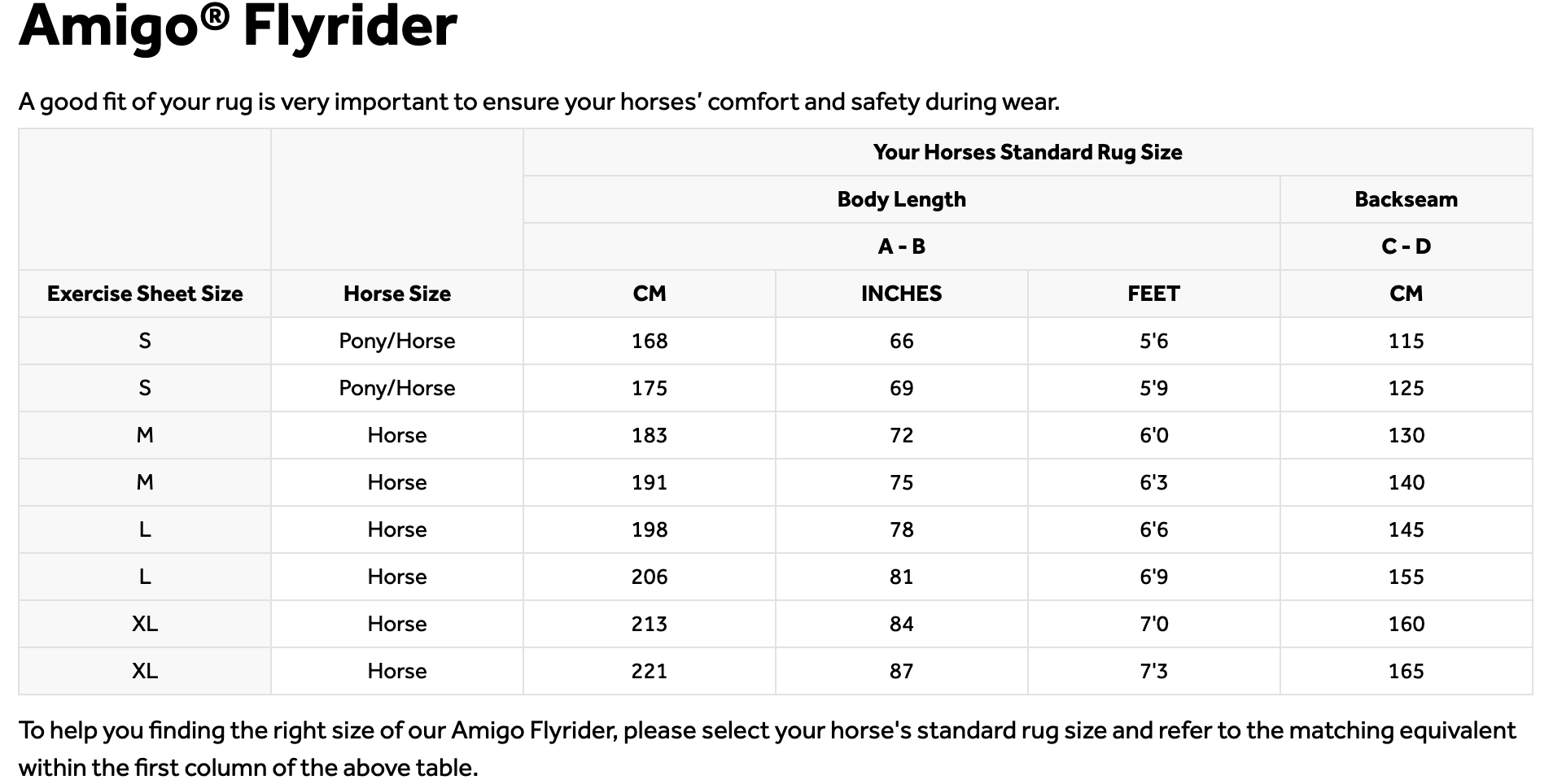 Size Guide
