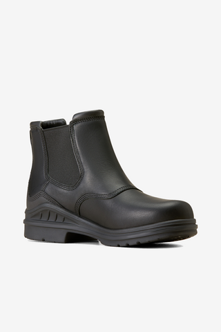 Barnyard Twin Gore II Wasserdichte Herren Jodhpurstiefeletten Schwarz