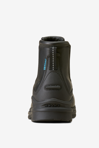 Barnyard Twin Gore II Wasserdichte Herren Jodhpurstiefeletten Schwarz
