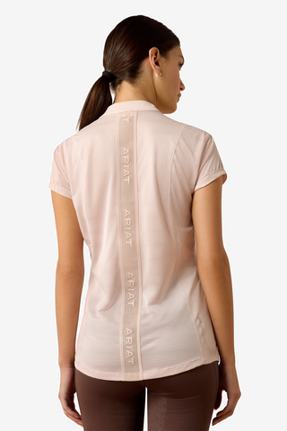 Topp Breathe 1/2 Zip Sepia Rose